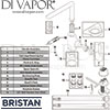 Bristan Oval Easyfit Sink Mixer Kitchen Tap Spares